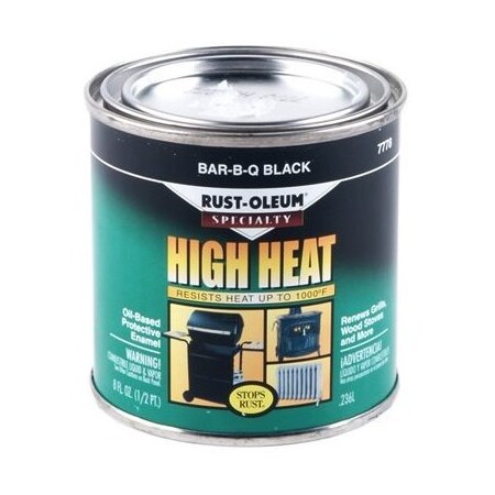 Rust-Oleum 7778 .5PT BARBEQUE BLACK 7778-730